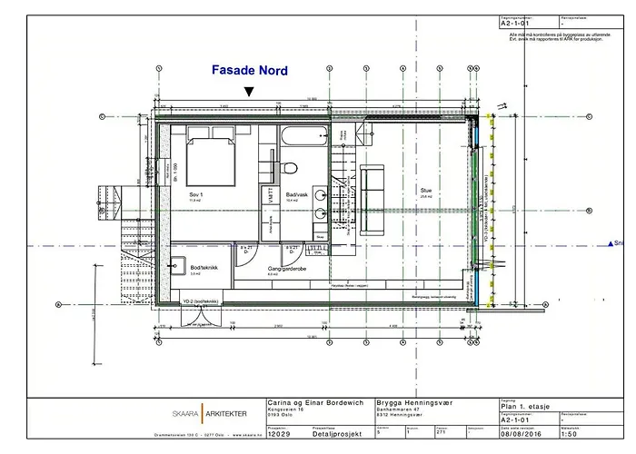 Hébergement de vacances Modern Seaside House In